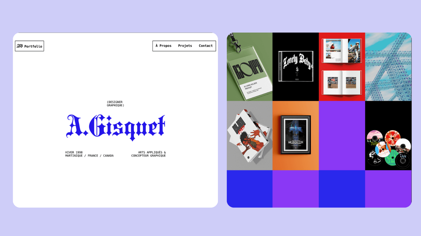 A.Gisquet Portfolio Website